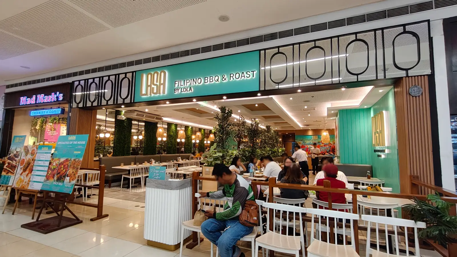 LASA BBQ in SM City North EDSA